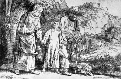 The Return from Egypt, or Jesus Christ Taken Back from the Temple, 1649 by Rembrandt van Rijn